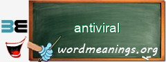 WordMeaning blackboard for antiviral